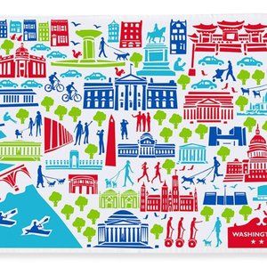District of Columbia Tea Towel